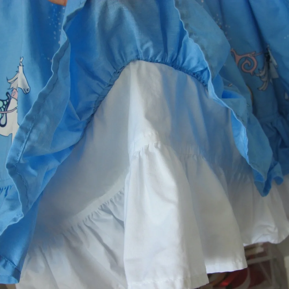 🔴🔴🔴SOLD🔴🔴🔴Eleanor Rose Girl's Fairytale Princess Dress Size 6-7 EUC - Picture 7 of 8